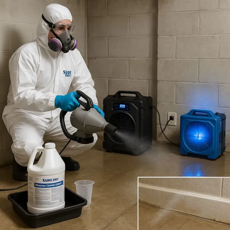 Sanitization and Odor Removal process in Truman, MN